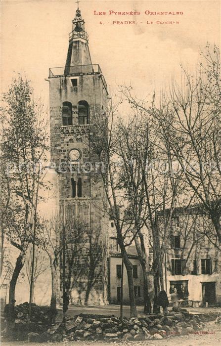 Prades Pyrenees-Orientales Clocher