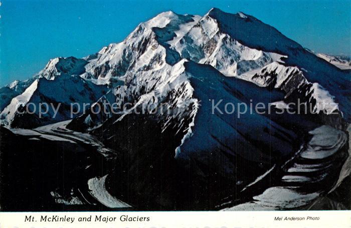 Mount McKinley Alaska Major Glaciers