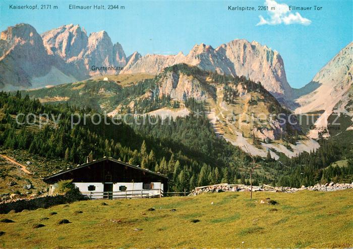 Kaisergebirge Kaiserkopf Ellmauer Halt Wochenbrunner Alt