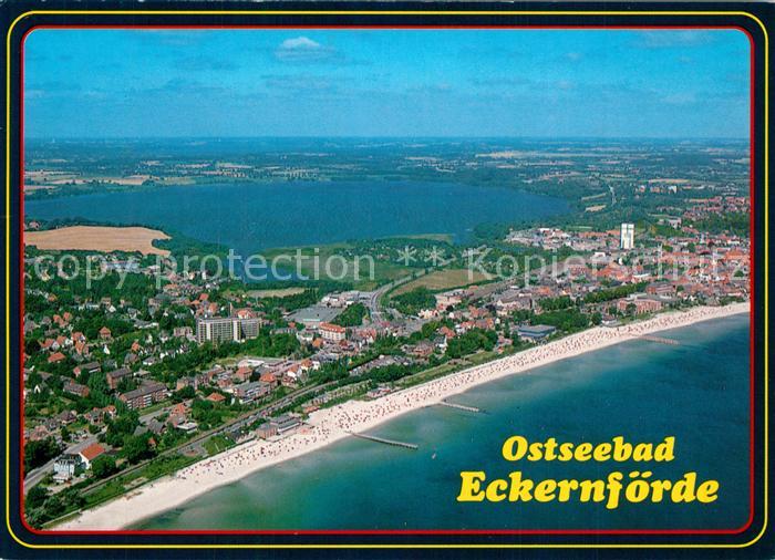 Eckernfoerde Fliegeraufnahme