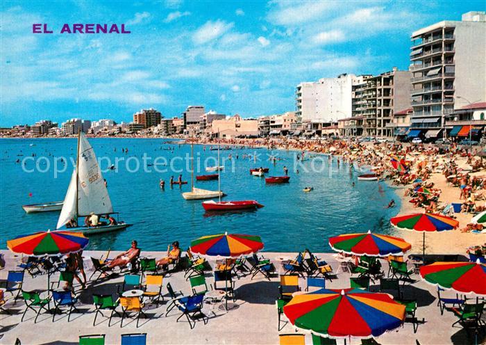 El Arenal Mallorca Hotelanlagen Strand