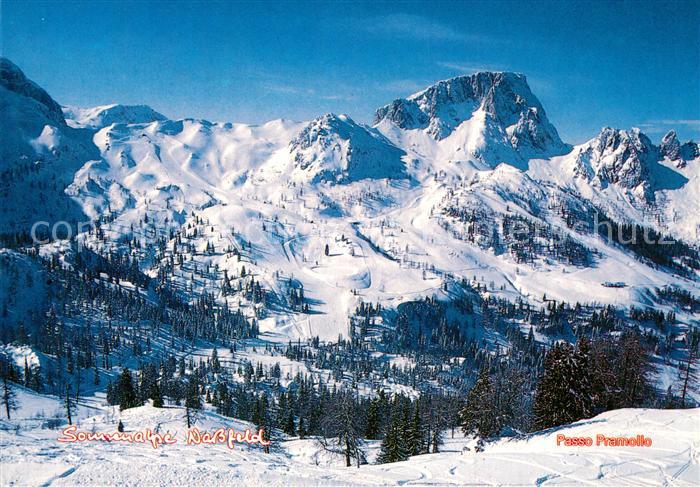Nassfeld Winterlandschaft Passo Pramollo