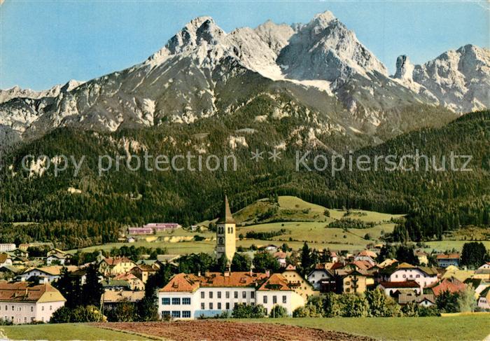 Saalfelden Steinernes Meer Panorama Kirche