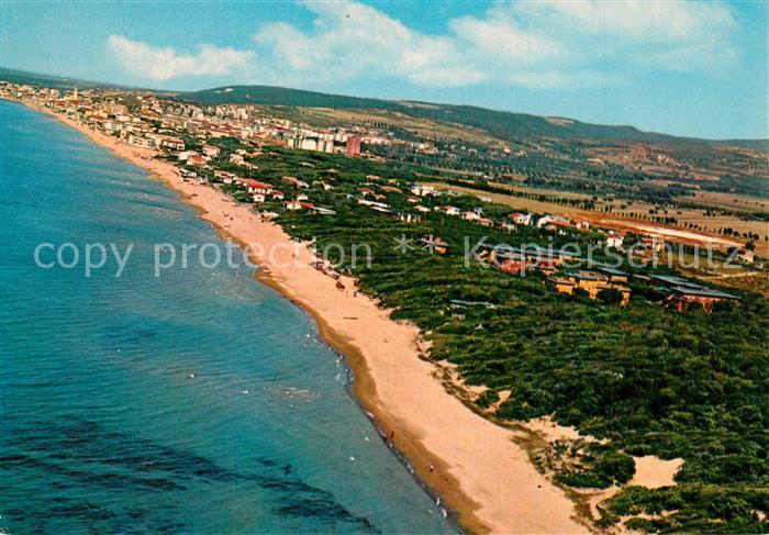 San Vincenzo Toscana Fliegeraufnahme Spiaggia Villaggio Euroturisti