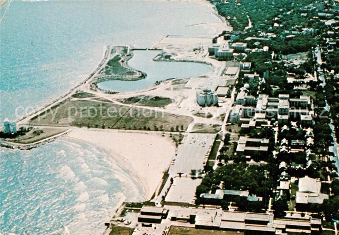 Evanston Illinois Fliegeraufnahme Universitaet Campus
