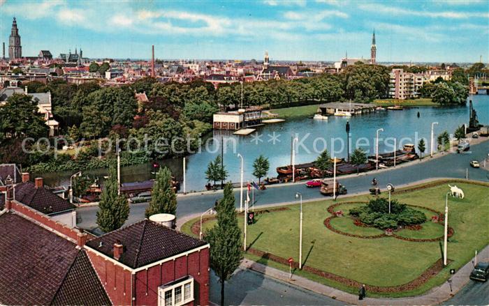 Groningen Stationsplein met Verbindingskanaal