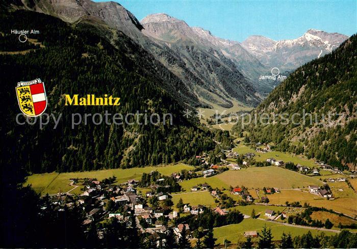 Mallnitz Kaernten Hoehenluftkurort und Sommerfrische Alpenpanorama