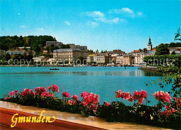 Gmunden Salzkammergut Partie am Traunsee