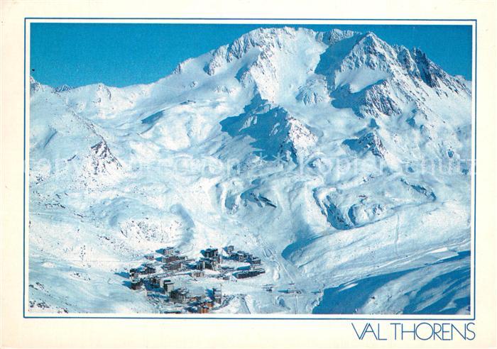 Val Thorens Savoie Vue Generale de la station Les 3 Vallees Sports d hiver vue a