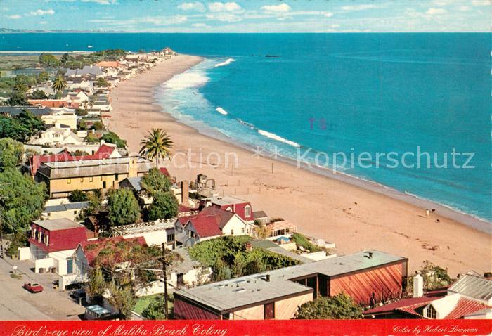 Malibu Bird s eye view of Malibu Beach Colony