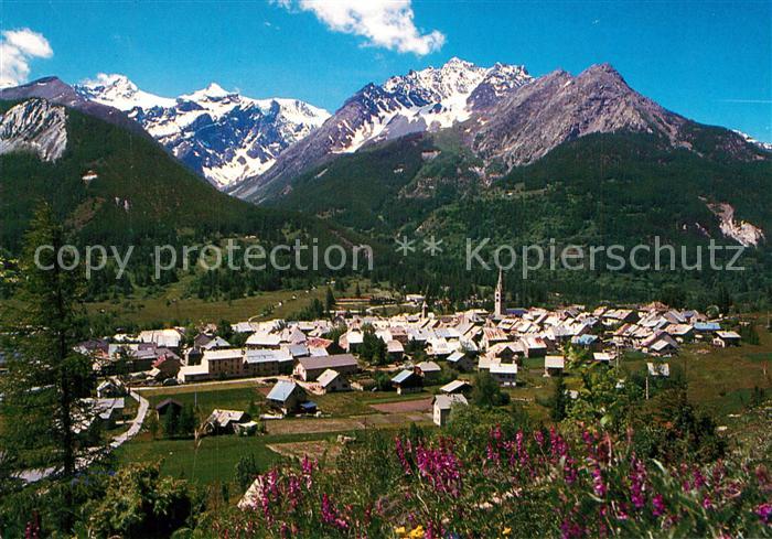 Le Monetier-les-Bains Vue Generale Hautes Alpes