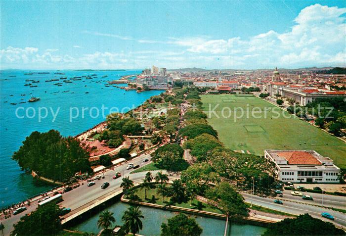 Singapore Bird s eye view of Singapore water front