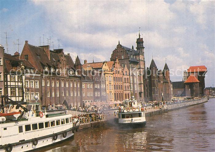 Gdansk Dlugie Pobrzeze przystan statkow Zeglugi Gdanskiej