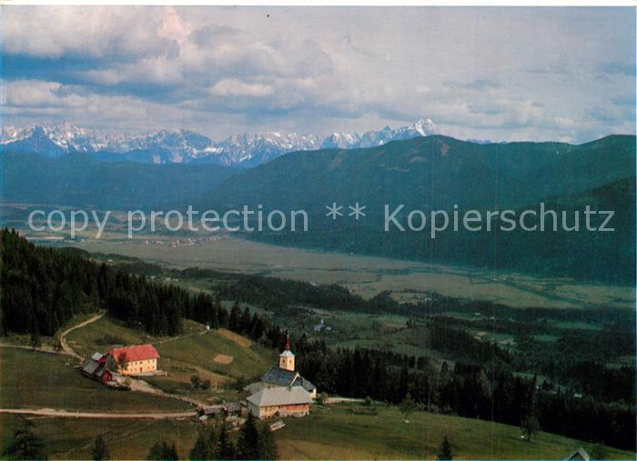 St Stefan Gailtal Alpengasthof Andritsch Windische Hoehe Alpenpanorama