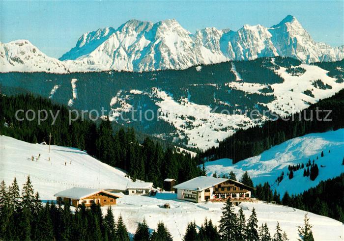 Hinterglemm Saalbach Berggasthof Ellmau Alm Wintersportplatz Alpenpanorama
