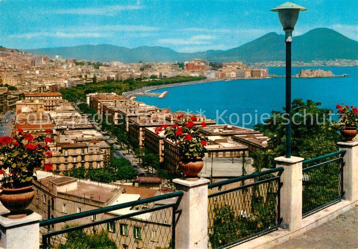 Napoli Neapel Panorama da Via Orazio