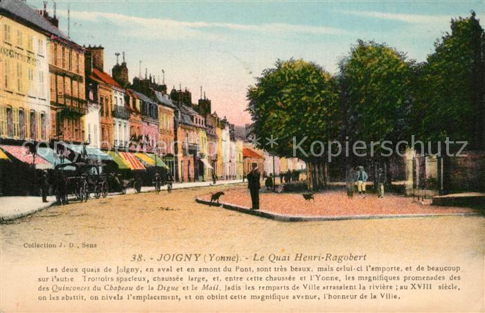 Joigny Yonne Le Quai Henri Ragobert