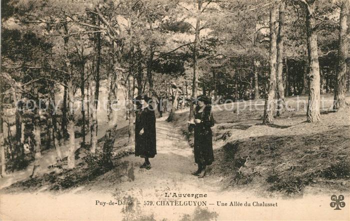 Chatelguyon Une Allee du Chalusset