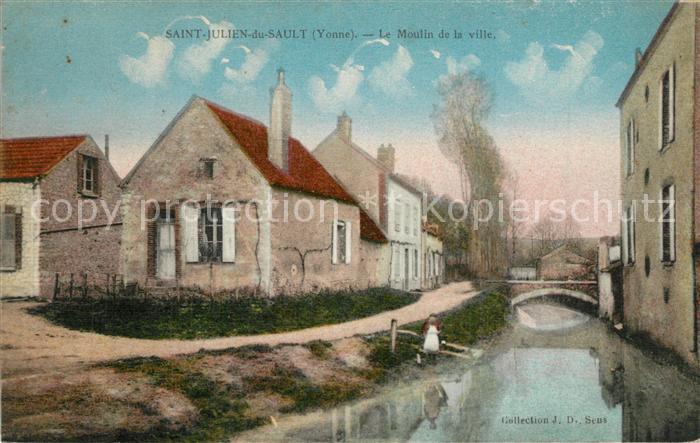 Saint-Julien-du-Sault Le Moulin de la ville