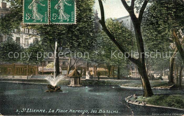 Saint-Etienne 42 Loire La Place Marengo les Bassins