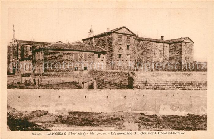 Langeac Ensemble du Couvent Ste Catharine