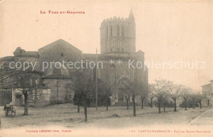 Castelsarrasin Eglise Saint Sauveur