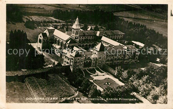 Dourgne Abbaye Ste Scholastique Entree Principa