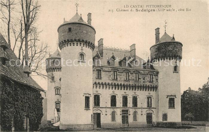 Cantal Montagne Chateau du Sedaignes