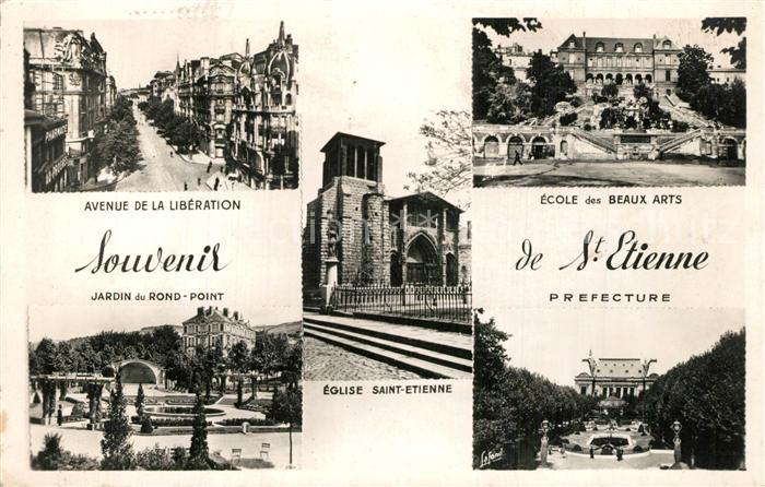 Saint-Etienne 42 Loire Avenue de la Liberation Ecole des Beaux Arts Jardin du Ro