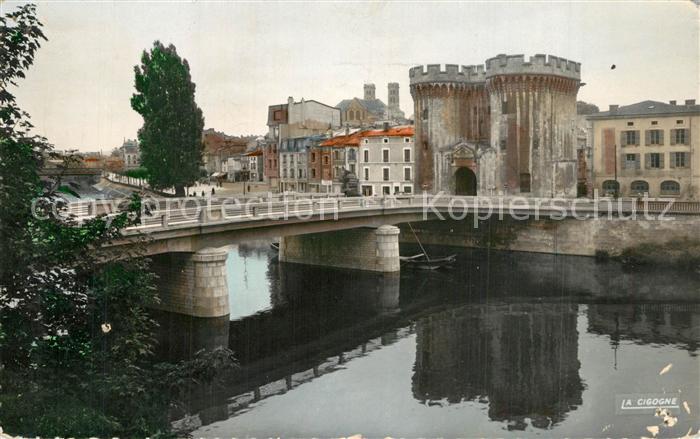 Verdun Meuse Le Pont et la Porte Chaussee