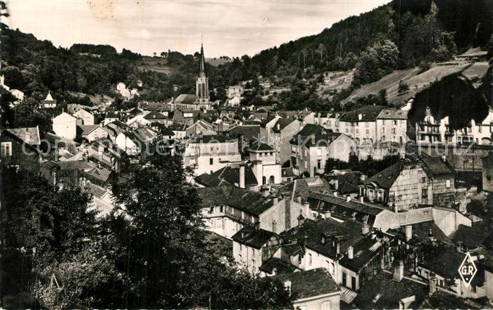 Plombieres-les-Bains Vosges Vue generale