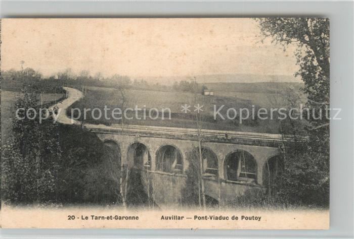Auvillar Pont Viaduc de Poutoy