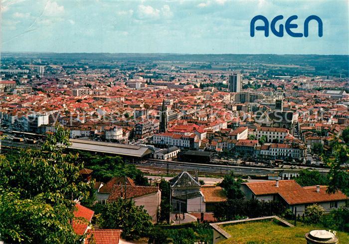 Agen Lot et Garonne Vue generale