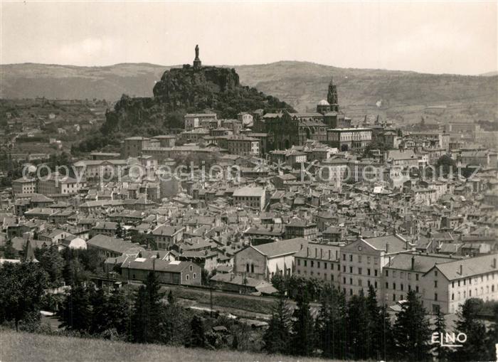 Le Puy-en-Velay Vue generale Le Mont Anis surmonte de l
