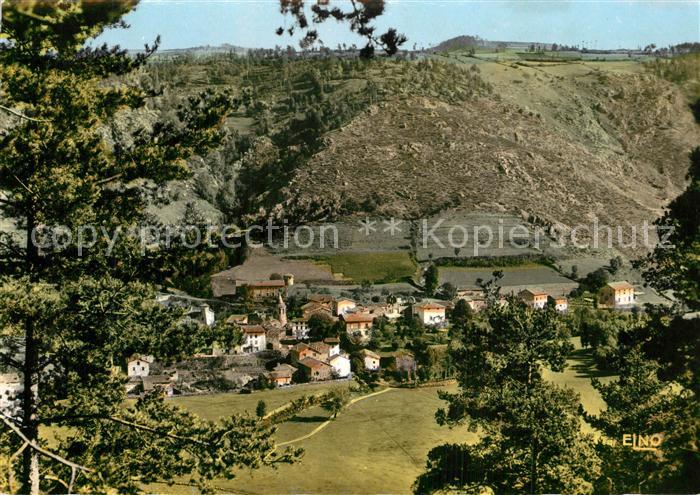Goudet Station tres frequentee Paysage vu du Boisdu Roule