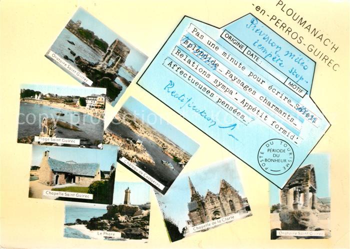 Ploumanach Oratoire Saint Guirec Plage Saint Guire