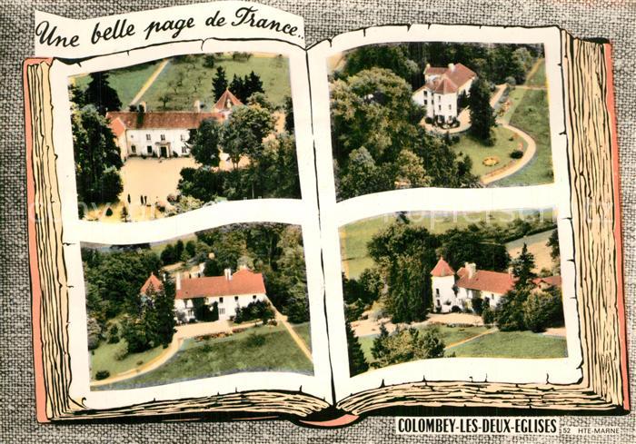 Colombey-les-Deux-Eglises Vue partielle aerienne