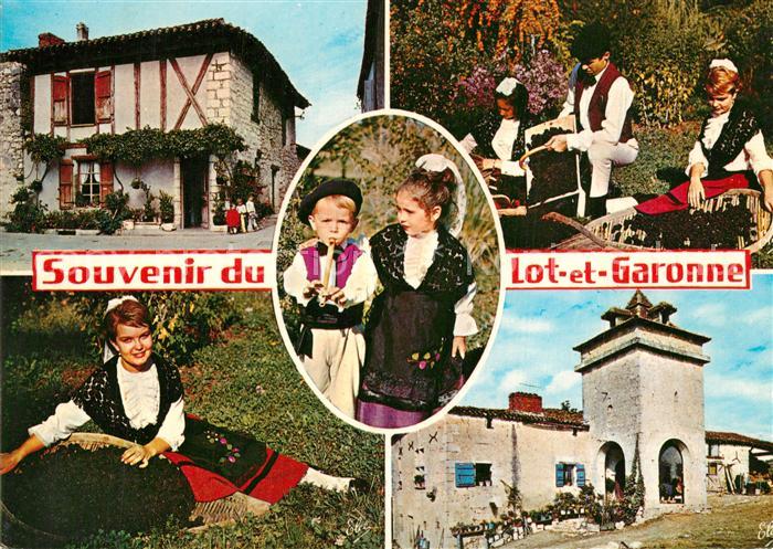 Lot-et-Garonne Departement La Maison Fleurie du Pujols ferme typique et la recol