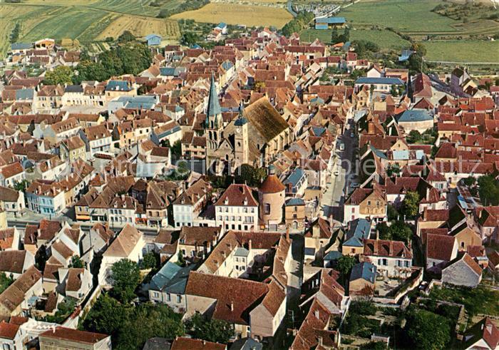 Vermenton Vue generale aerienne