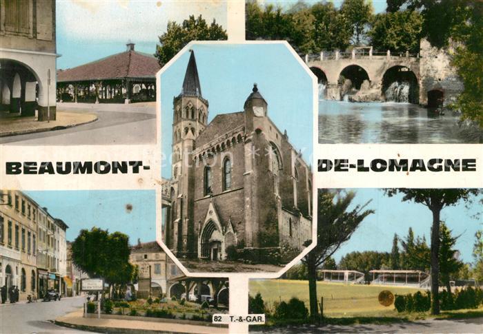 Beaumont-de-Lomagne Vue partielle