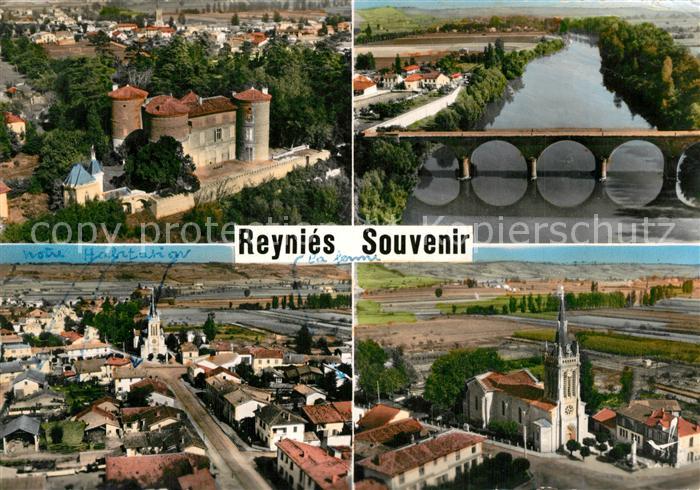 Reynies Le Chateau Pont sur le Tarn Vue general
