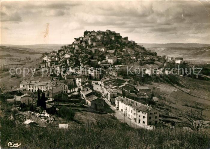 Cordes-sur-Ciel Vue generale