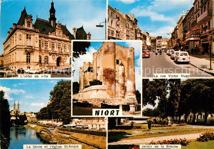 Niort 79 Hotel de Ville Rue Victor Hugo La Sevre