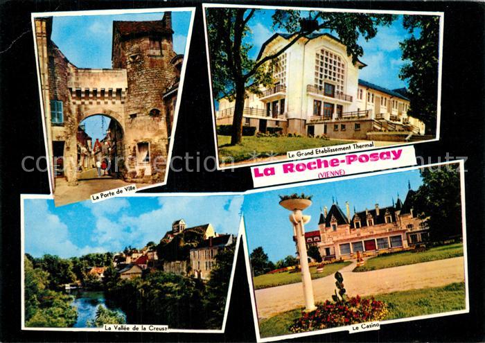 La Roche-Posay La Porte de Ville Le Grand Etablissement Thermal La Vallee de la