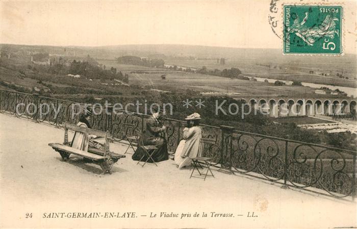 Saint-Germain-en-Laye Viaduc pris de la Terrasse