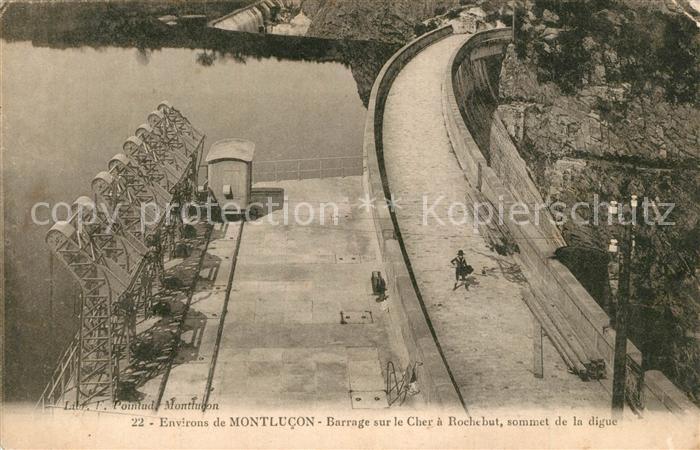 Montlucon Barrage sur le Cher