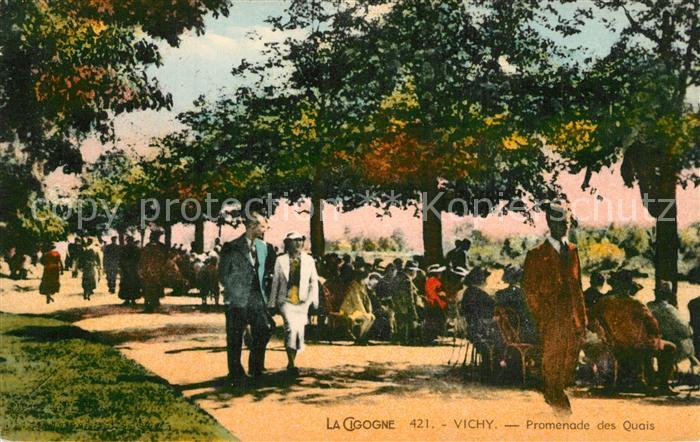 Vichy Allier Promenade des Quais