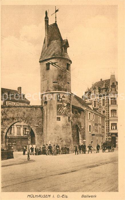 Mulhouse Muehlhausen 68 Alsace Bollwerk