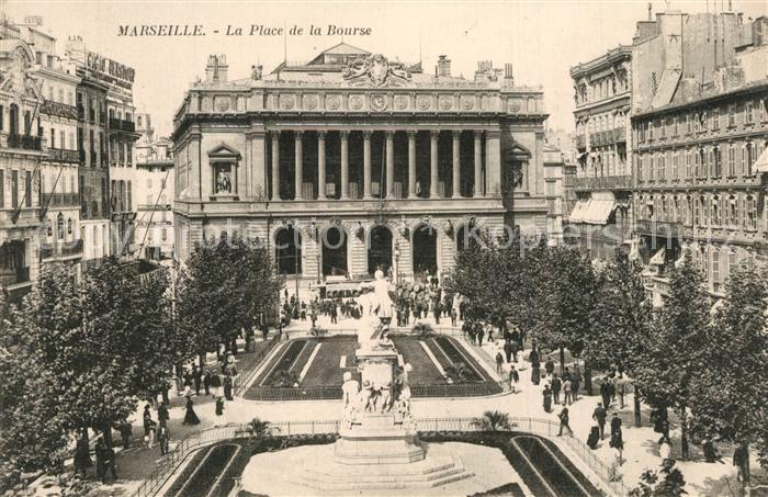 Marseille Bouches-du-Rhone Place de la Bourse