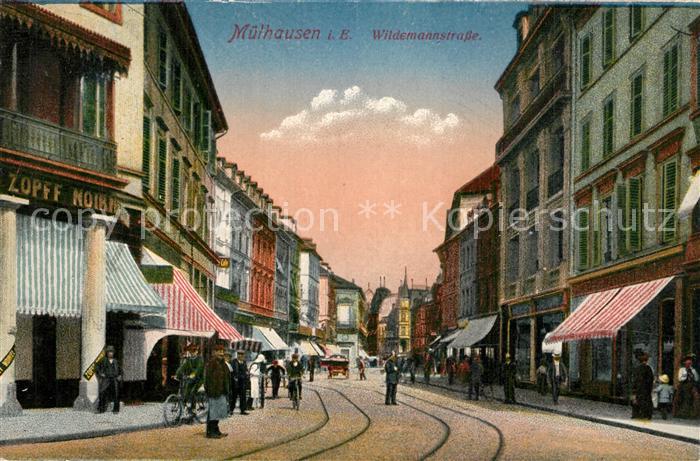 Mulhouse Muehlhausen 68 Alsace Wildemannstrasse